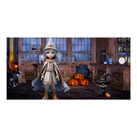 Poster Magique Halloween  (Devant)