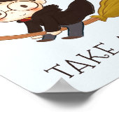 Poster Magique HARRY POTTER™ et Hogwarts (Coin)