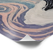 Poster Magique Pastel Penguin (Coin)
