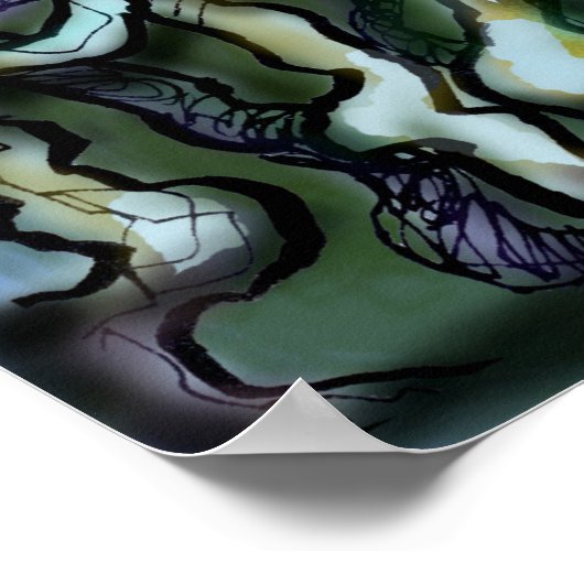 Poster magique Rainbow Pixies (Coin)