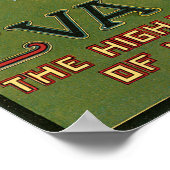 Poster magique vintage (Coin)