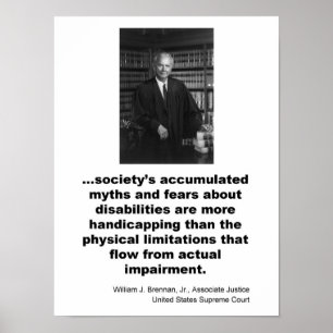 Poster Magistrat adjoint William J. Brennan, Jr.