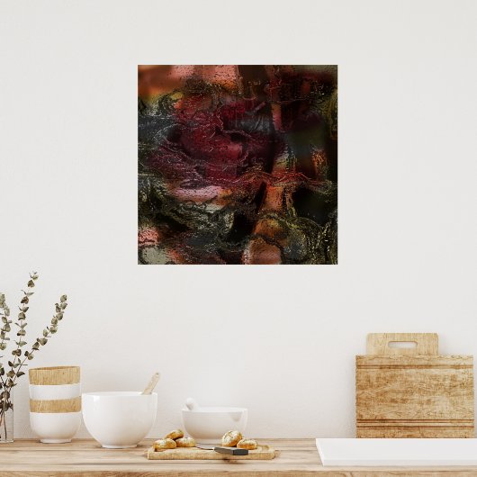 Poster Magma de mon esprit inconscient (Cuisine)