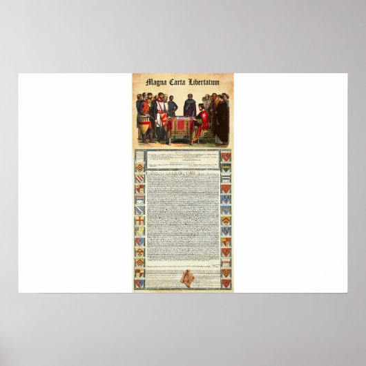 Poster MAGNA CARTA Libertatum (Devant)