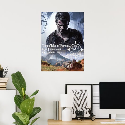 Poster Magna Sic Parvis (Bureau à domicile)