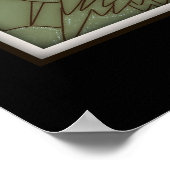 Poster Magnificat de la Sainte Vierge Marie (Coin)