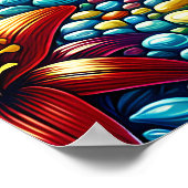 Poster Magnifique Art Ai | Beauté côtière (Coin)