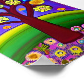 Poster Magnifique Art | Maintenir le contact (Coin)