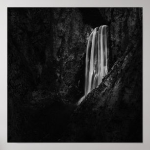 Poster Magnifique cascade Boka en Slovénie