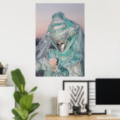 Poster Magnifique costume de carnaval, Venise (Bureau à domicile)