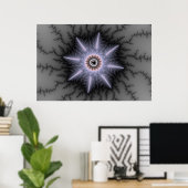 Poster Magnifique - Fractal (Bureau à domicile)