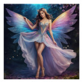 Poster Magnifique imprimé d'affiche de fée (Devant)