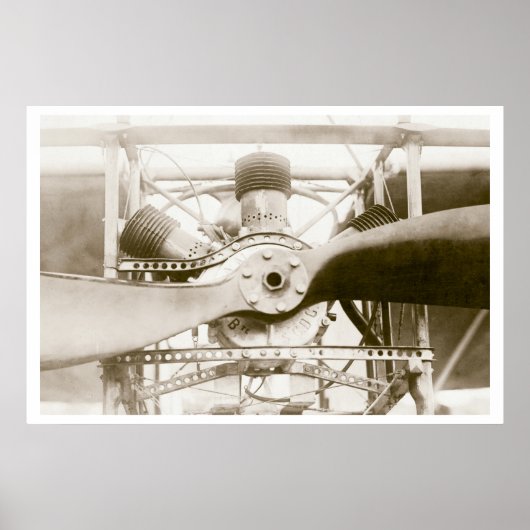 Poster Magnifique machine volante (Devant)