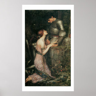 Poster Magnifique Mermaid D'Art Victorien Imprimé
