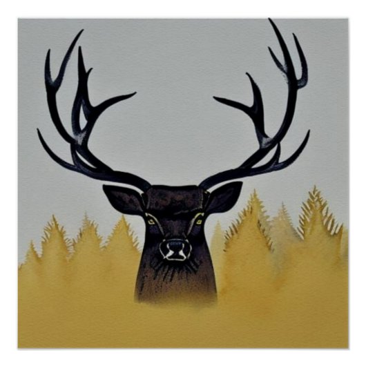 Poster Magnifique Monarque du Glen (Devant)