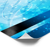 Poster Magnifique Noël blanc (Coin)