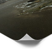 Poster Magnifique paysage avec mer et ciel spectaculaire (Coin)