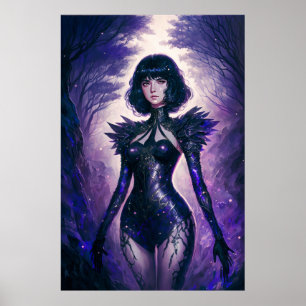 Poster Magnifique Sailor Saturn en Beauté Lavish - A tend
