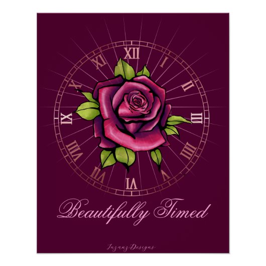 Poster Magnifiquement Timed (Devant)