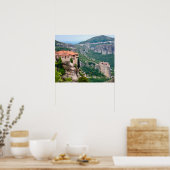 POSTER MAGNIFIQUES MÉTÉORA EN GRÈCE (Cuisine)