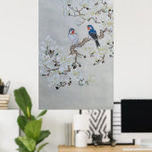 Poster Magnolia blanche (Bureau à domicile)