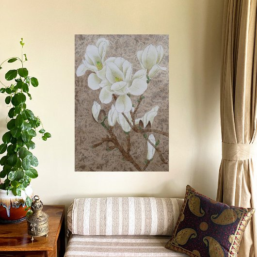 Poster Magnolia blossom