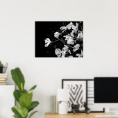 Poster Magnolia Branches Art (Bureau à domicile)