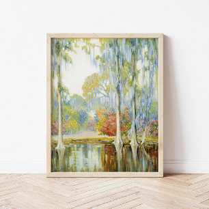 Poster Magnolia Gardens   Alfred Hutty