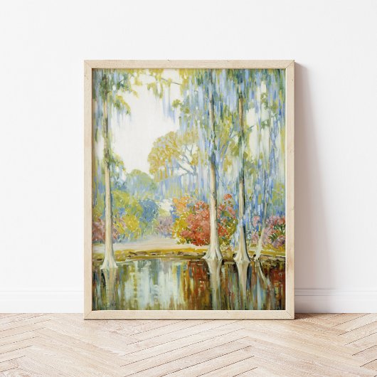 Poster Magnolia Gardens | Alfred Hutty