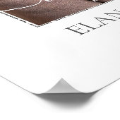 Poster Magnolias Blancs Image Florale Funéraire Mémoriell (Coin)