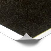 Poster Magnolias géant sur un tissu de velours bleu, vers (Coin)