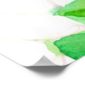 Poster Magnolias 'Ne crains pas' Écriture Sainte Isaïe 41 (Coin)