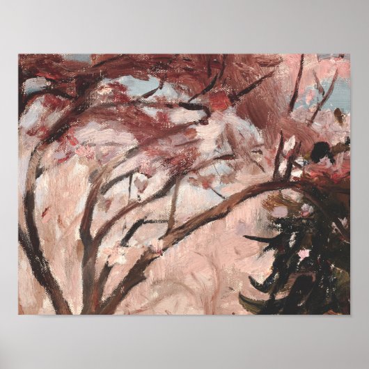 Poster Magnolias vintage (Devant)