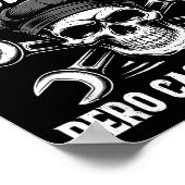 Poster Mago Y Mecánico Funny Car Mechanic Skull Spanish V (Coin)