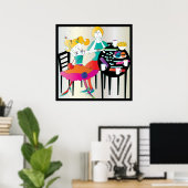 Poster Mah Jongg Fête des mères 2 (Bureau à domicile)