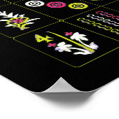 Poster Mah Jongg Tiles (Coin)