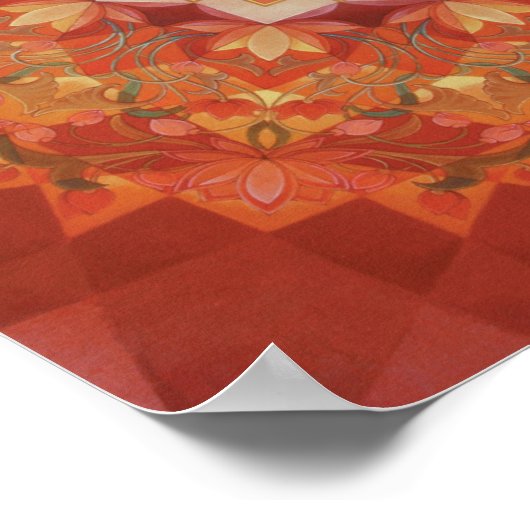 Poster Maha Durga Yantra (Coin)