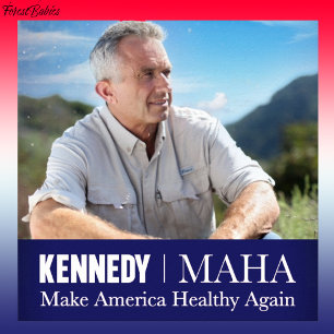 Poster MAHA Rendre l'Amérique en santé Kennedy RFK 🇺