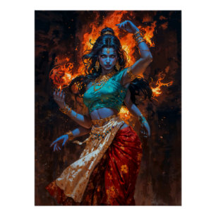 Poster Mahakali – Le Feu Vivant