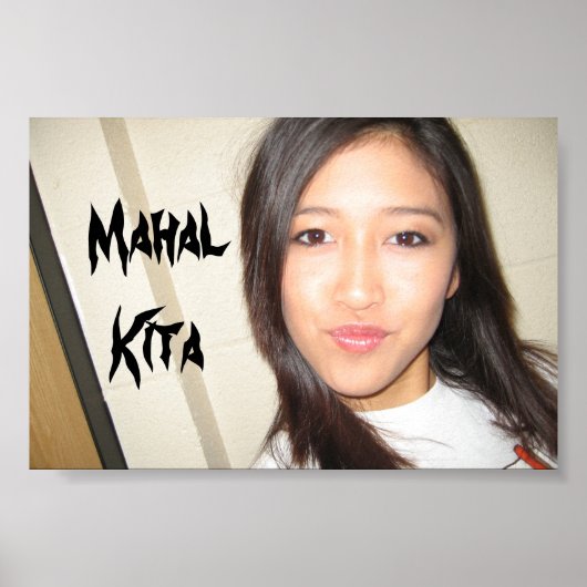 Poster Mahal Kita (Devant)
