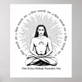 Poster Mahavatar Babaji (Devant)