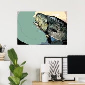 Poster Mahi Mahi (Bureau à domicile)