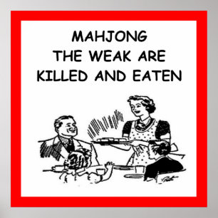 POSTER MAHJONG
