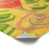 Poster Mahjong Chic Peinture Cocktail (Coin)