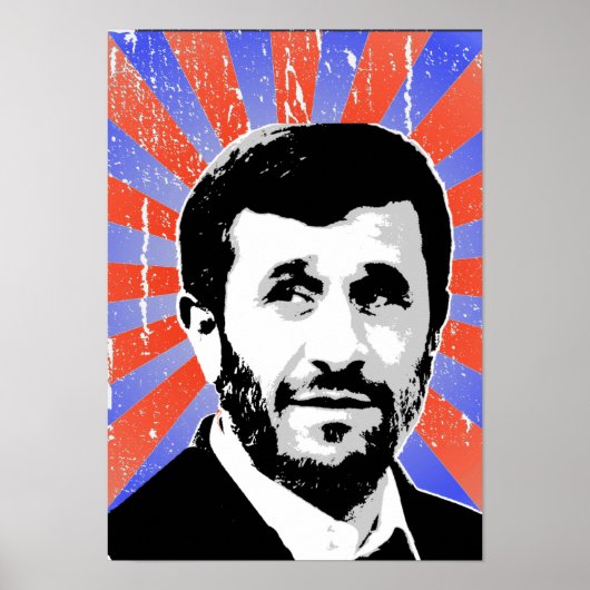Poster Mahmoud Ahmadinejad (Devant)