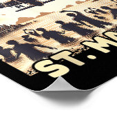 Poster Maho Beach St. Maarten (Coin)