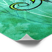 Poster Mai Fleurs Sugar Skull Poster/Imprimer (Coin)