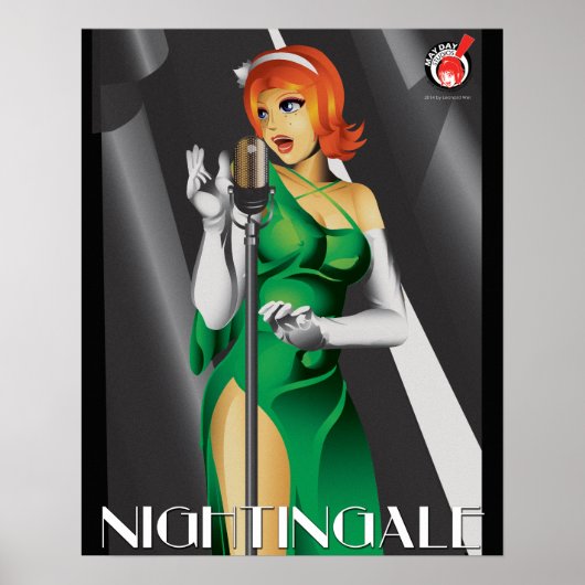 Poster Mai "Nightingale" (Devant)