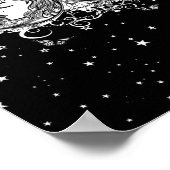 Poster Maiden Mother Crone - Triple Moon (Coin)