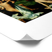 Poster Maiestas Domini Avec Archangel De Hans Memling (Coin)